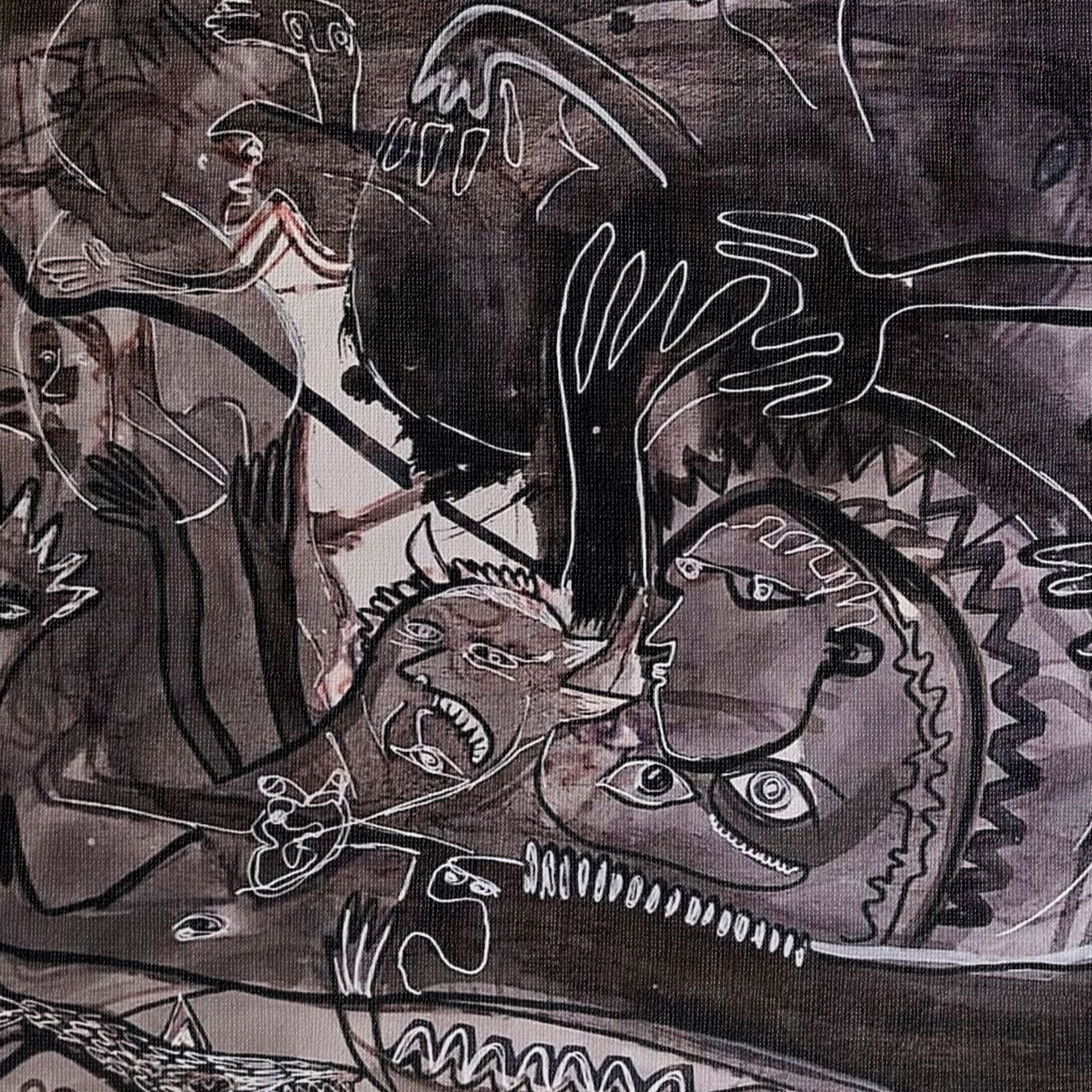 Lienzo 80 × 55 cm. Acrílico sobre tela