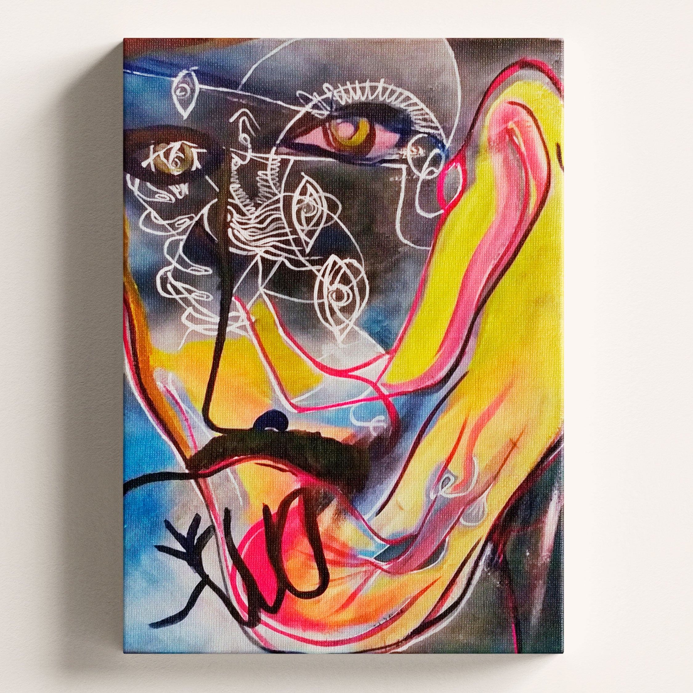 Lienzo 25 × 34 cm. Acrílico sobre tela