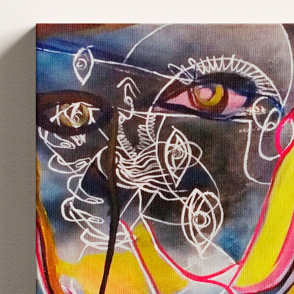 Lienzo 25 × 34 cm. Acrílico sobre tela