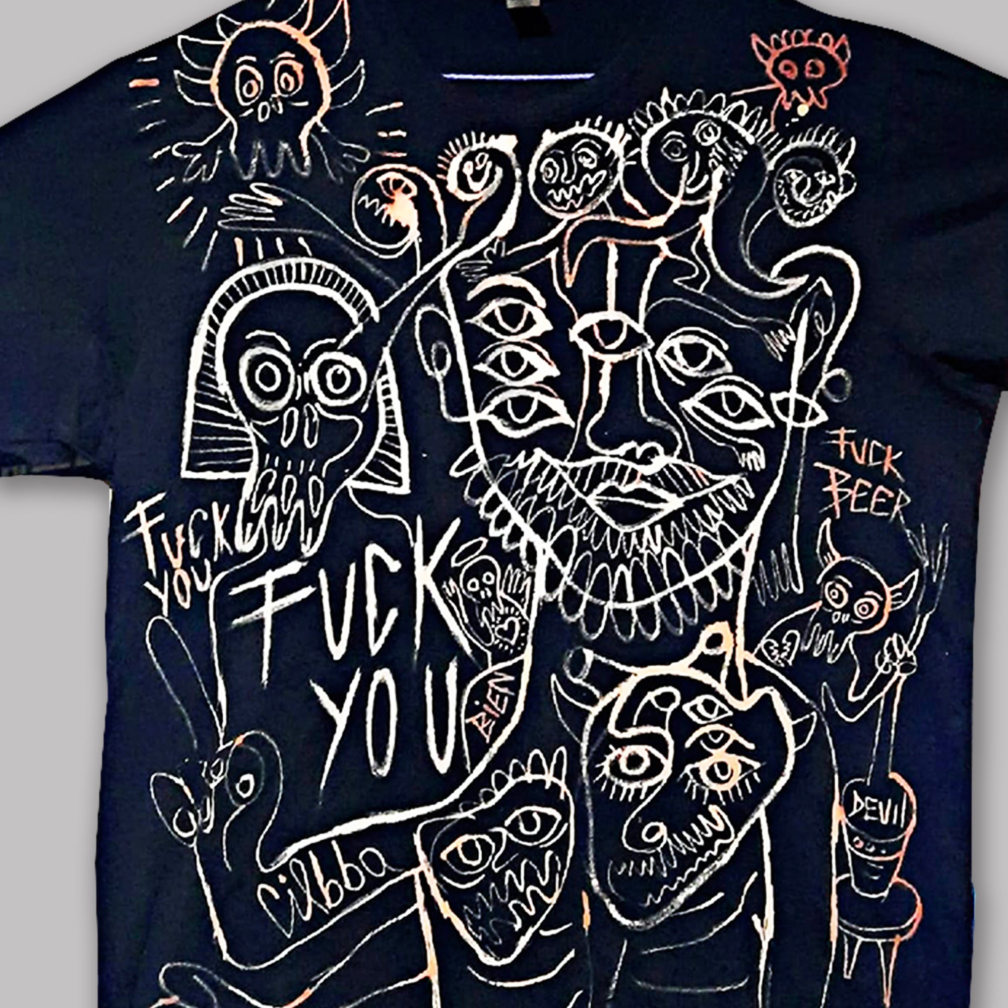 Polera Arte con Lejía y Pulso