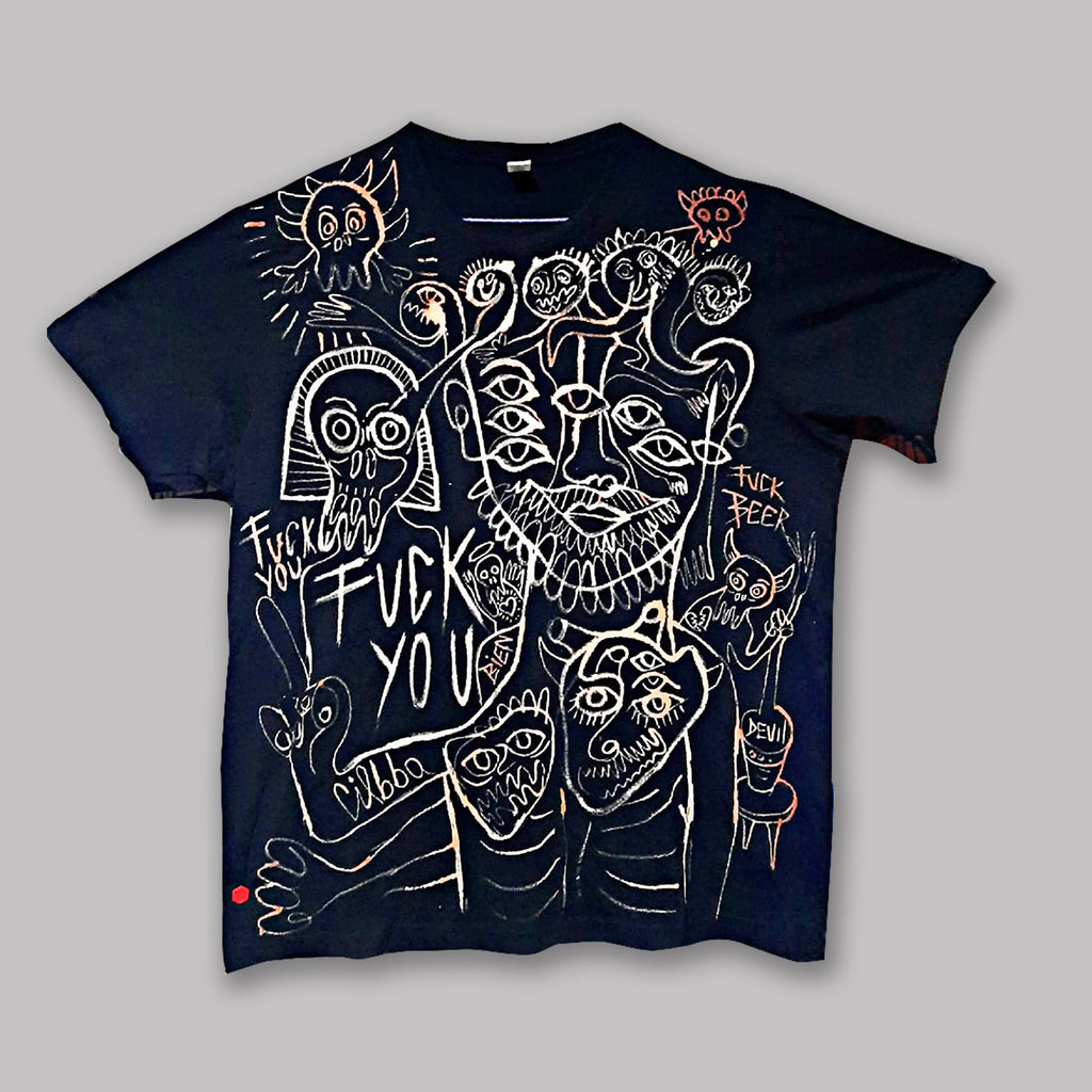 Polera Arte con Lejía y Pulso